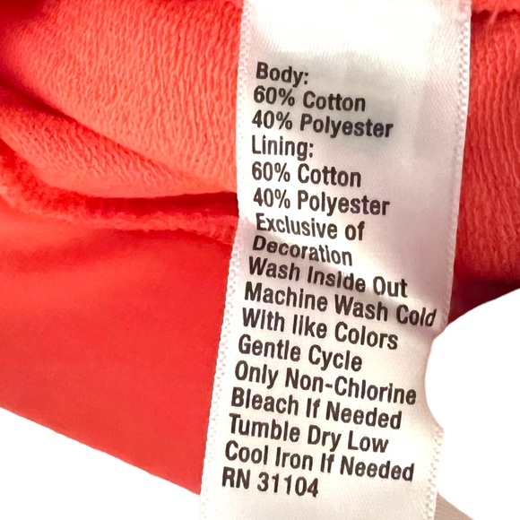 NWT Crown & Ivy Girls Skort | Coral | Size Medium - Picture 9 of 9